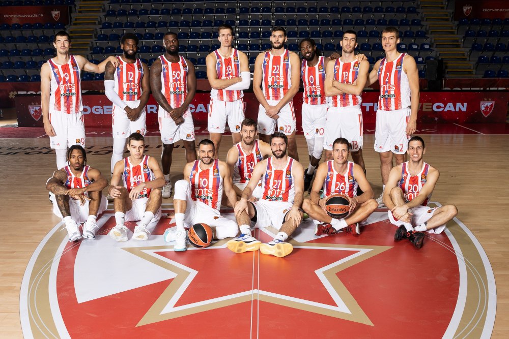 KK Crvena Zvezda Meridianbet Beograd basketball, News, Roster