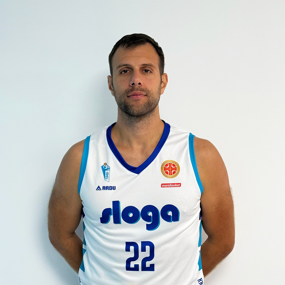 KK Sloga 2025 igrac br 22 Nikola Stanojevic